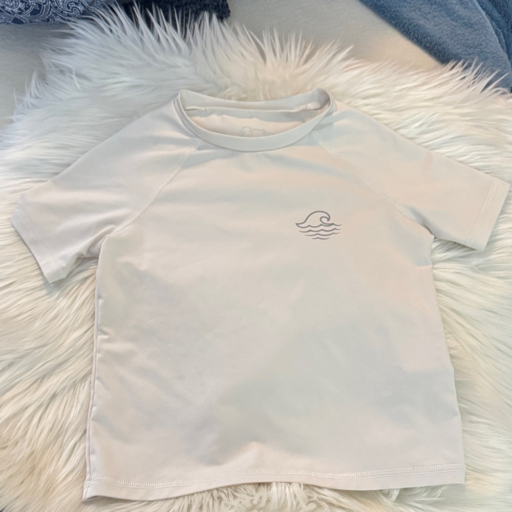 Art Class White Short Sleeve Rash Guard